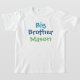 Big Brother Colorful Monogram Boys T-shirt (Laydown)