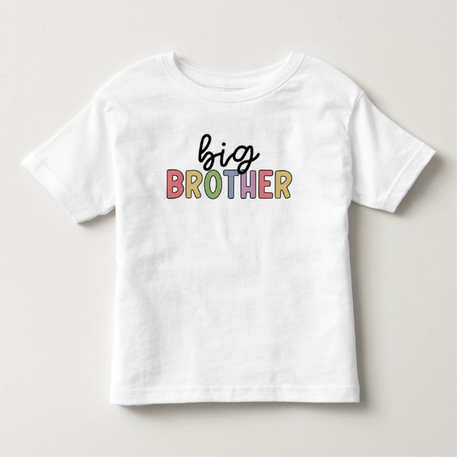 Big Brother Cute befordrad till Brother T Shirt (Framsida)