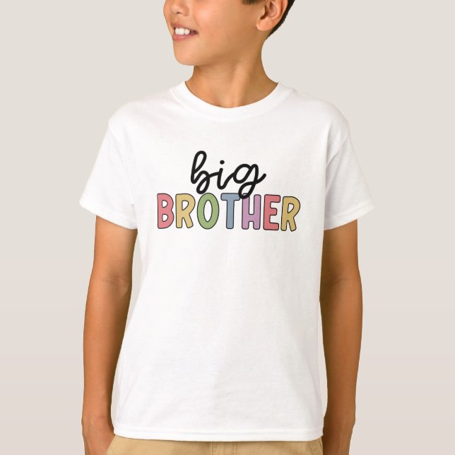 Big Brother Cute befordrad till Brother T Shirt (Framsida)