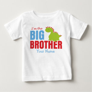 Big Brother Dinosaur-Personlig Tee Shirt