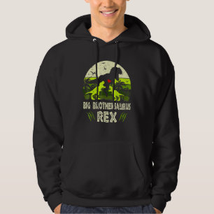 Big Brother Dinosaur Rex Big Brothersaurus 2 barn Hoodie