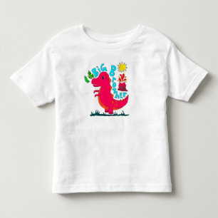 "Big Brother" Dinosaur Småbarn T-shirt
