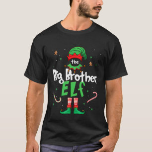 Big Brother Elf Julafton matchar jul för F T Shirt