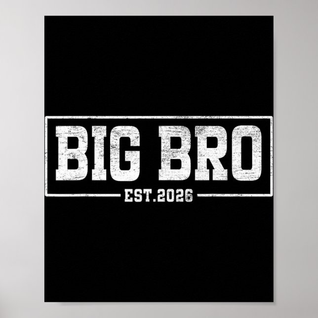 Big Brother Est. 2026 - Bro 2026 Loading New Big B Poster (Framsidan)
