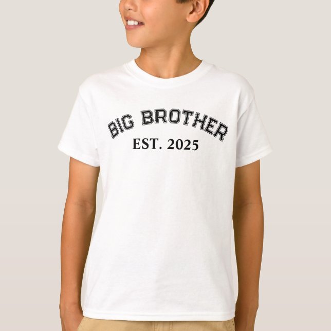 Big Brother Est anpassning, Big Brother-meddelande T Shirt (Framsida)