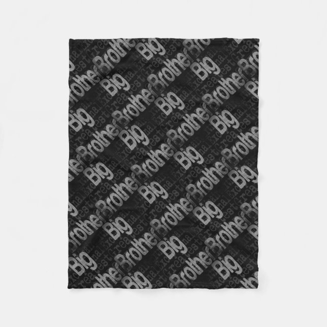 Big Brother Extraordinaire Fleecefilt (Framsidan)