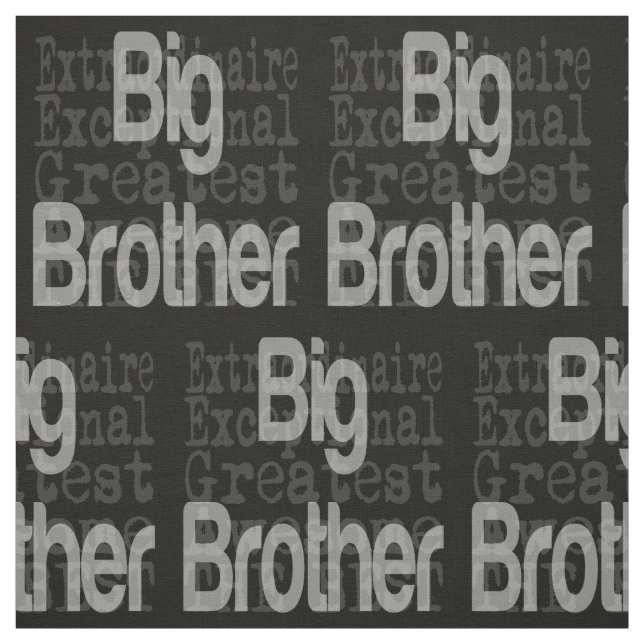 Big Brother Extraordinaire Tyg (Provkarta)