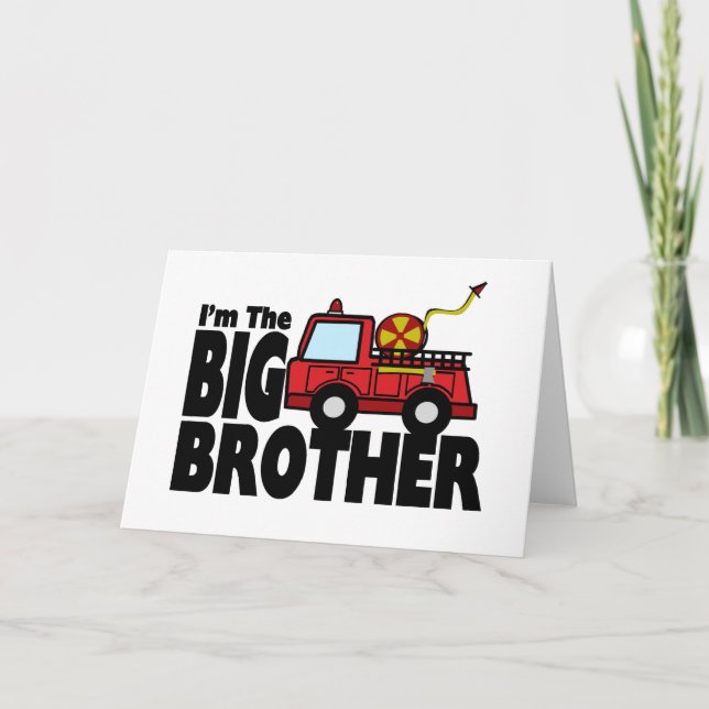 Big Brother Fire Lastbil Kort (Framsida)
