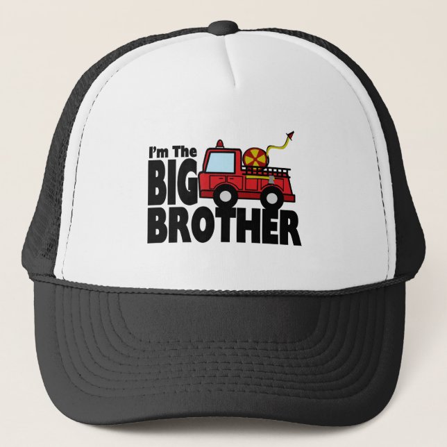 Big Brother Fire Lastbil Truckerkeps (Framsida)