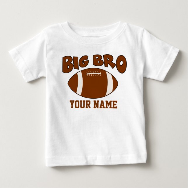 Big Brother Football Personlig T-shirt (Framsida)