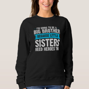 Big Brother för små systrar storebror. T Shirt