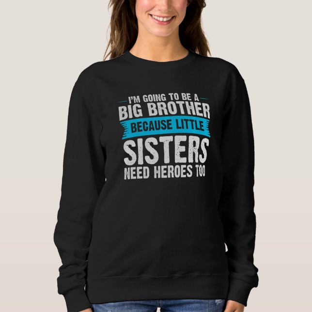 Big Brother för små systrar storebror. T Shirt (Framsida)