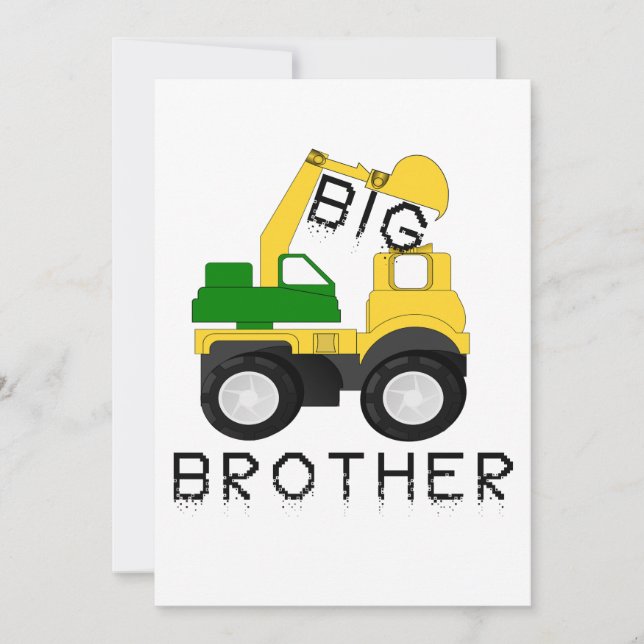 Big Brother Gift för traktor Loving Boys Kids (Framsida)