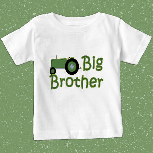 Big Brother Grönt Tractor Tee Shirt