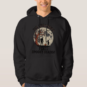 Big Brother Halloween Första Kusliga Säsongen Vint Hoodie