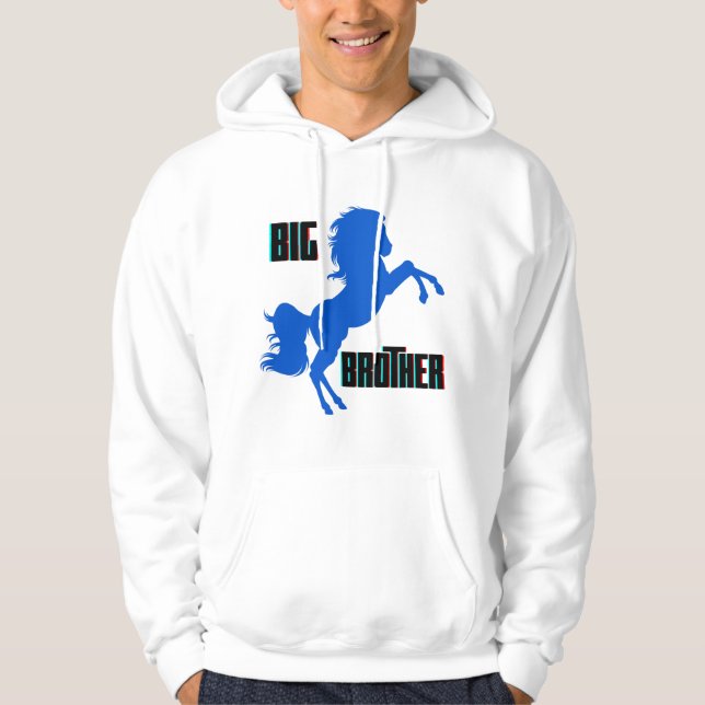 Big Brother Horse Rearing Hoodie (Framsida)