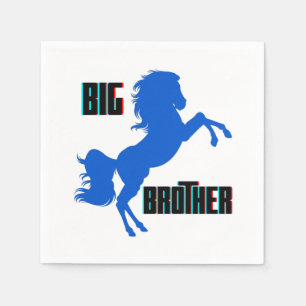 Big Brother Horse Rearing Pappersservett