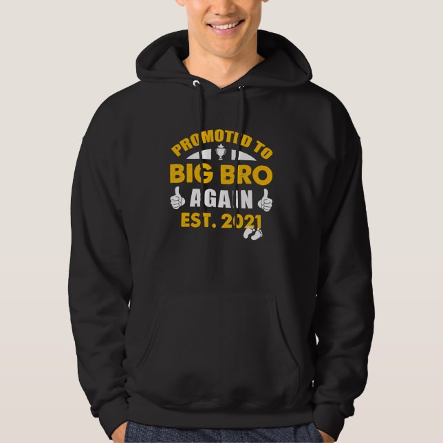 Big Brother Igen 2021 för Pojkar Hoodie (Framsida)
