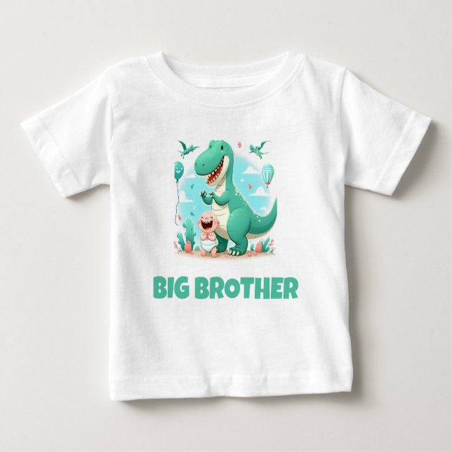 BIG BROTHER KIDS BABY MED T REX SHIRT (Framsida)