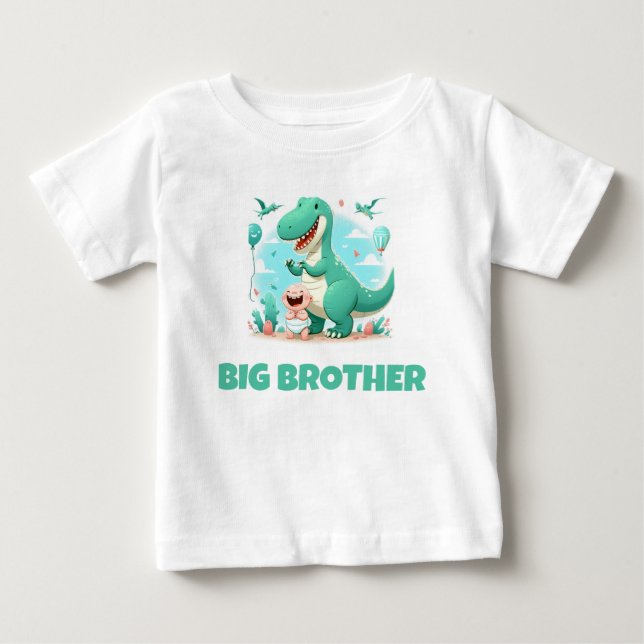 BIG BROTHER KIDS BABY MED T REX T SHIRT (Framsida)