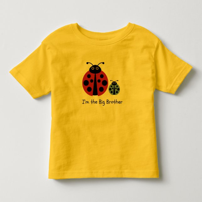 Big Brother Ladybird Shirt T Shirt (Framsida)