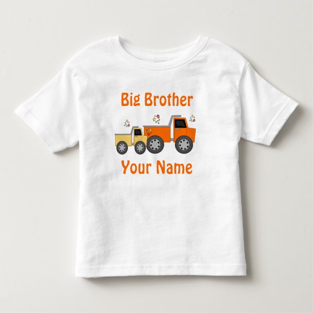 Big Brother Lastbil Personlig T-shirt (Framsida)