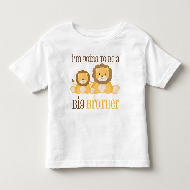 Big Brother Lejon Shirt T-shirt (Framsida)