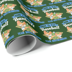 Big Brother Little Brother - Baseball Players Presentpapper