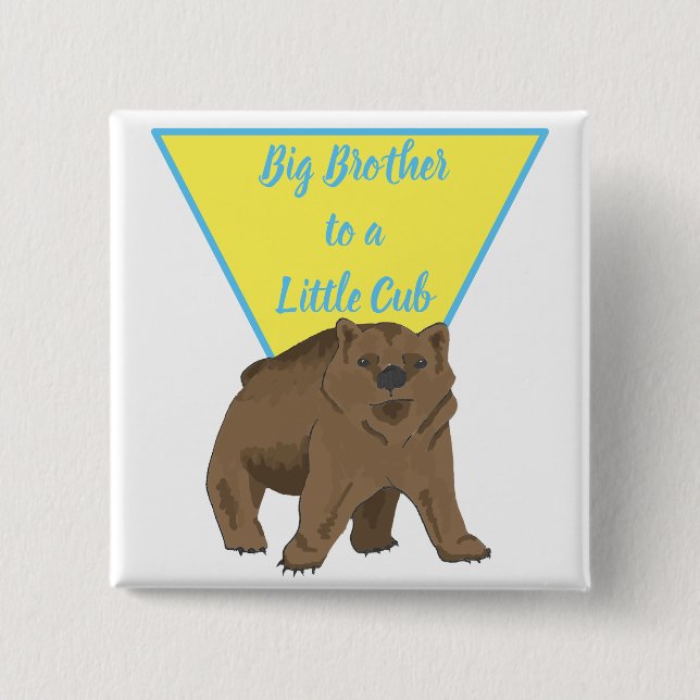 Big Brother Little Brother Bear Unge Knapp (Framsida)