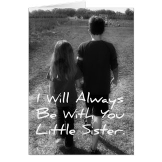 Big Brother Little Sister Hälsningskort