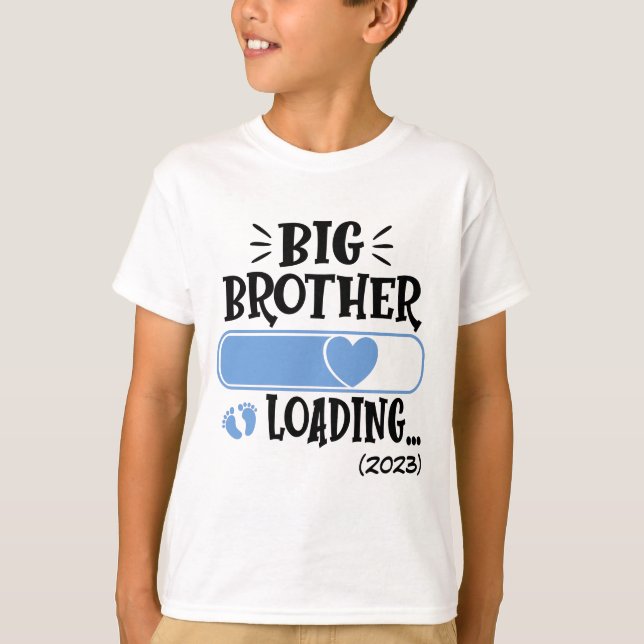 Big Brother Loading, meddelande om Gravid T Shirt (Framsida)
