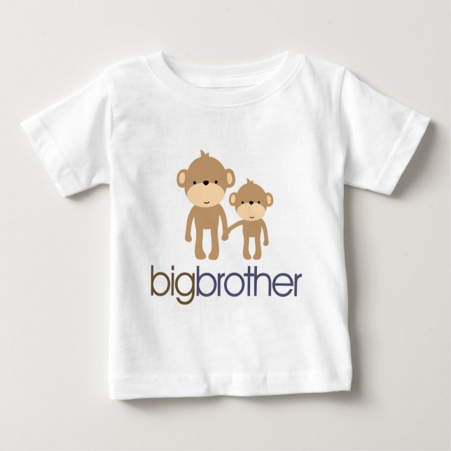 Big Brother Monkey T-shirt (Framsida)