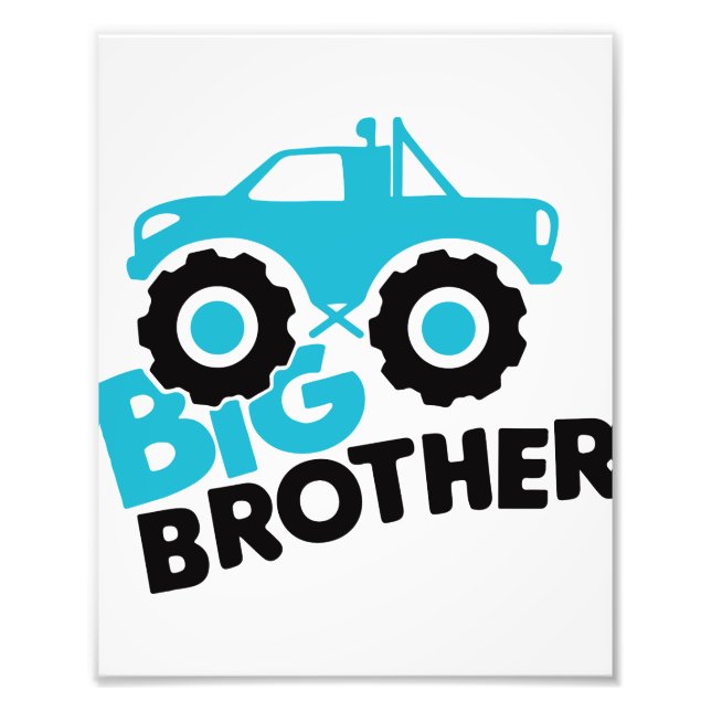 Big Brother Monster Lastbil Fototryck (Framsidan)