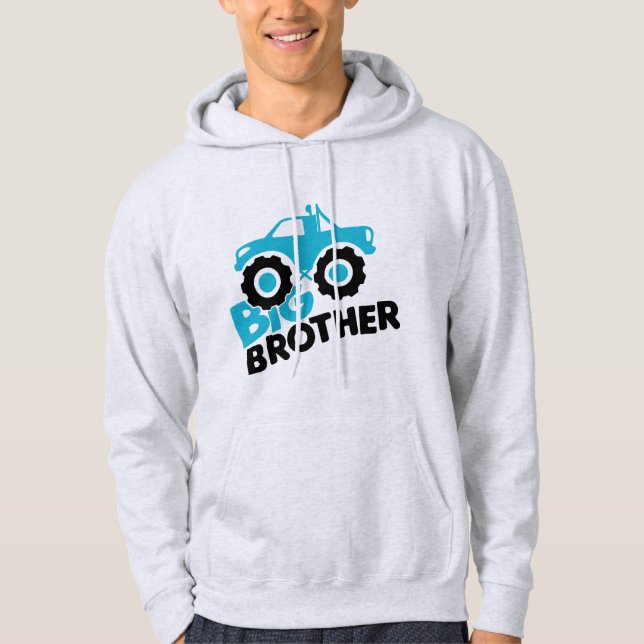 Big Brother Monster Lastbil Hoodie (Framsida)