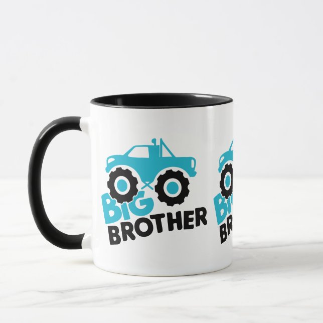 Big Brother Monster Lastbil Mugg (Vänster)