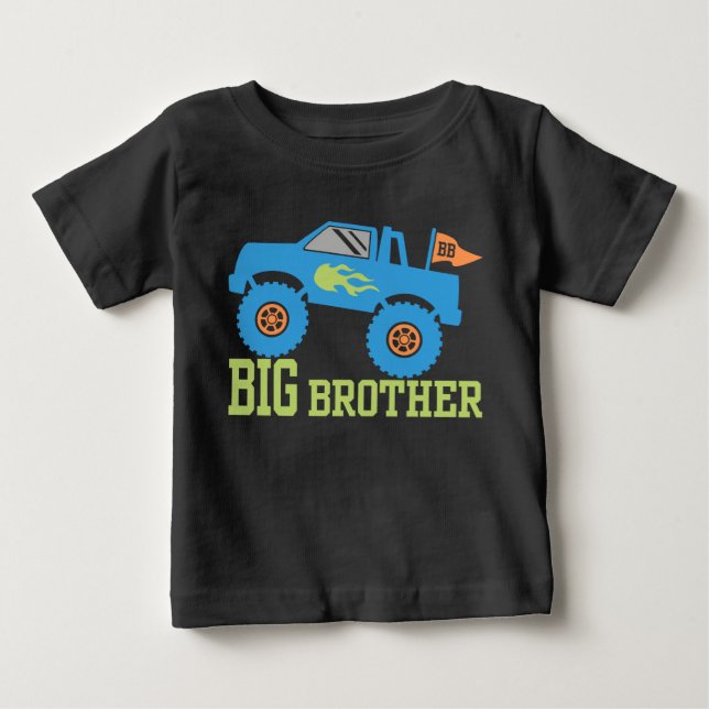 Big Brother Monster Lastbil T-shirt (Framsida)