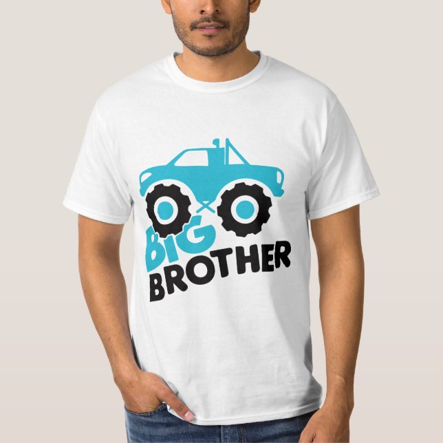 Big Brother Monster Lastbil T Shirt (Framsida)