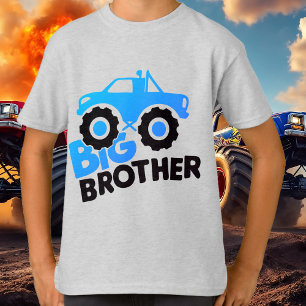 Big Brother Monster Lastbil Tee   Grafik över Cool