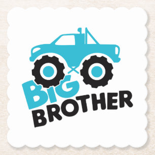 Big Brother Monster Lastbil Underlägg Papper