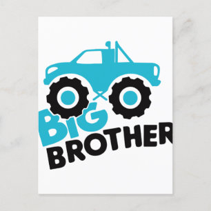 Big Brother Monster Lastbil Vykort