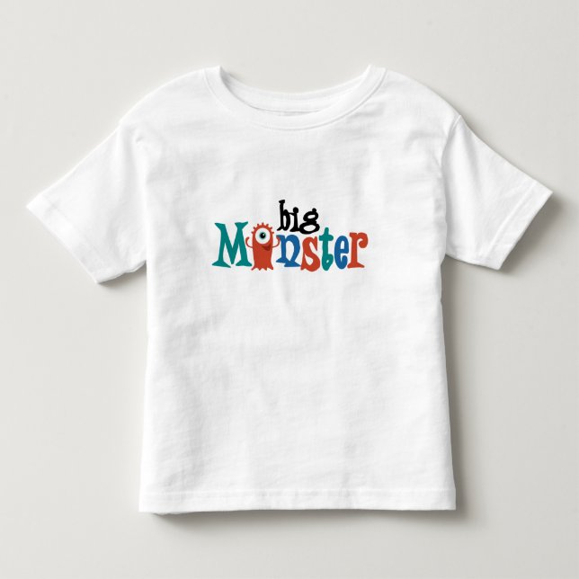 Big Brother/Monster Tee Shirt (Framsida)