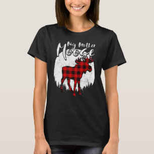 Big Brother Moose Red Play Buffalo Matching Famil T Shirt