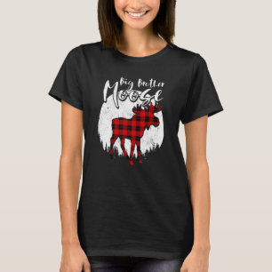 Big Brother Moose Red Play Buffalo Matching Famil T Shirt