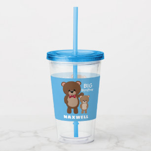 BIG BROTHER Nalle Namn Blue Take Away Mugg
