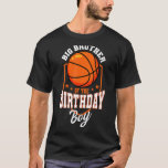 Big Brother of the Birthday Boy Basketball Theme B T Shirt<br><div class="desc">Big Brother of the Birthday Boy Basketball Theme Bday Party 1</div>