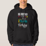 Big Brother of the Birthday Boy Tävla Car Hoodie<br><div class="desc">Big Brother of the Birthday Boy Tävla Car</div>