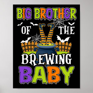 Big Brother of the Brewing by Halloween Manar Wome Poster