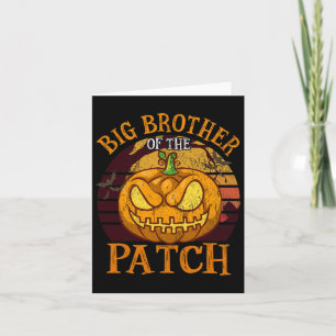Big Brother of the Patch Family Group Halloween Kort