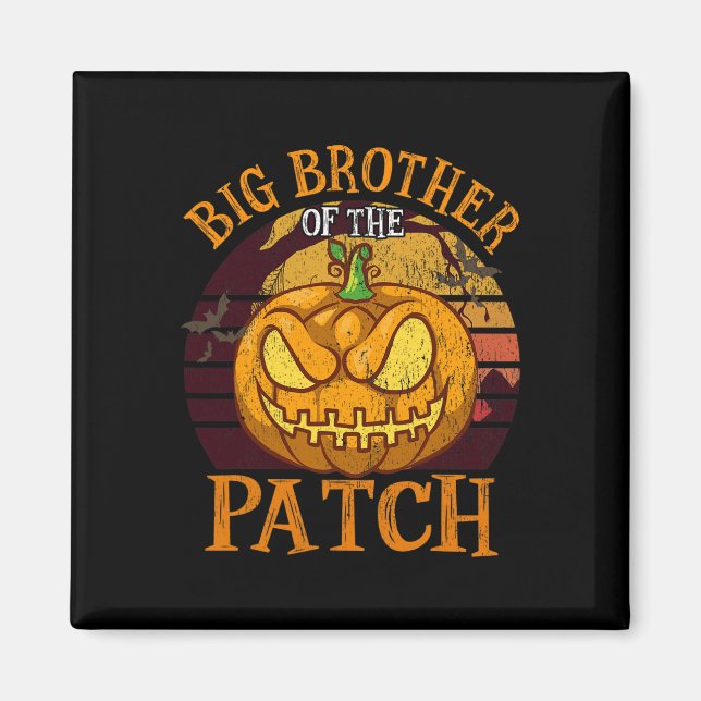 Big Brother of the Patch Family Group Halloween Magnet (Framsidan)