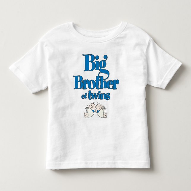Big Brother of Twin Boys Tee (Framsida)